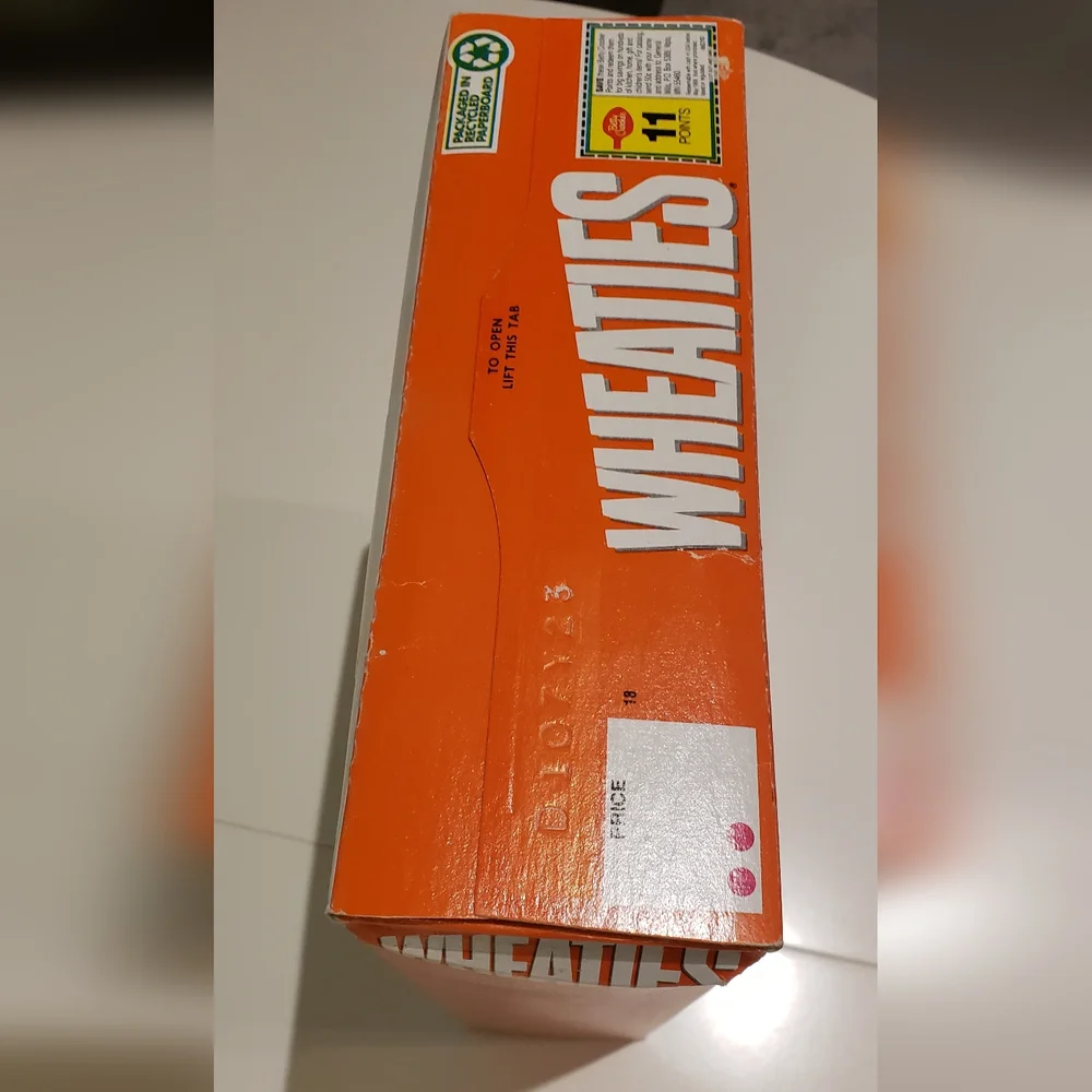 Wheaties Cereal Box 1991 MICHAEL JORDAN Sealed RARE COLLECTORS VINTAGE NEW Retro - Picture 4 of 8
